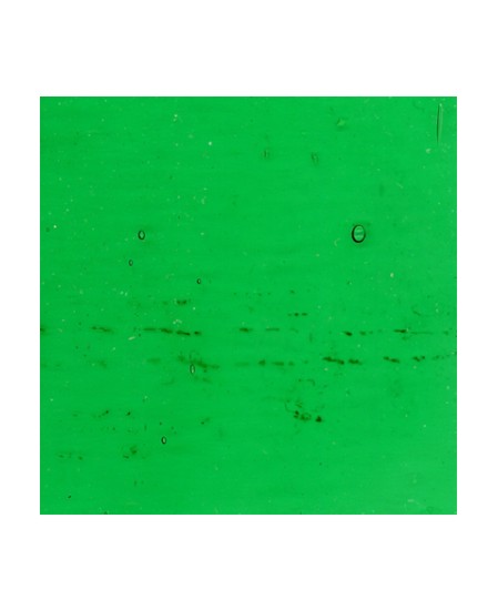 Murano glass green transparent 22X24cm