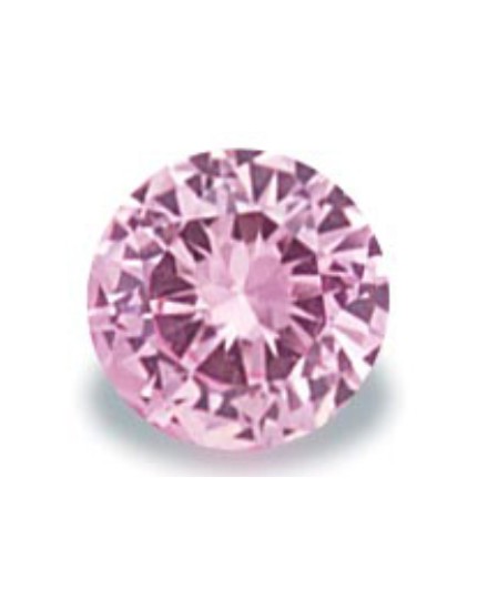 Synthetic stone pink d=3mm