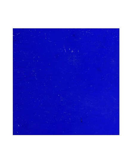 Murano glass cobalt blue trnasparent 25x25cm