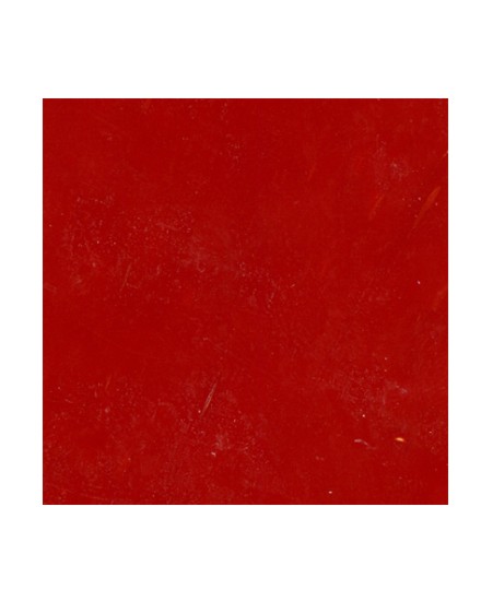 Murano glass red opal 25x50cm